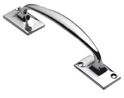 Prima Offset Pull Handle 152mm, Polished Chrome - BC609