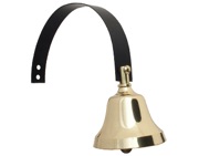 Prima Classic Shop Bell (30mm Diameter Bell), Polished Brass - BH1003PB