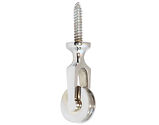 Prima Screw In Pulley For Butlers Bell (55mm Projection Not Including Screw), Polished Chrome - BH1011CBC