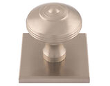 Carlisle Brass Harmonise Anderson Cupboard Knob On (32mm, 38mm OR 42mm Diameter Knob), Satin Nickel - BP720ASN40SN