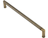 Frelan Hardware Burlington Westminster Pull Handle (425mm c/c), Antique Brass - BUR130AB