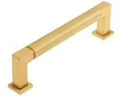 Frelan Hardware Burlington Westminster Cabinet Pull Handles (96mm, 128mm OR 224mm c/c), Satin Brass - BUR310SB