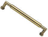 Heritage Brass Bauhaus Round Design Cabinet Pull Handle (101mm, 152mm, 203mm OR 254mm C/C), Antique Brass - C0319-AT