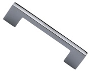 Heritage Brass Metro Design Cabinet Pull Handle (Various Lengths), Polished Chrome - C0337-PC