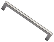 Heritage Brass City Design Cabinet Pull Handle (Various Lengths), Polished Nickel - C0339-PNF