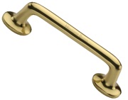 Heritage Brass Traditional Design Cabinet Pull Handle (96mm, 152mm, 203mm OR 256mm C/C), Polished Brass - C0376-PB