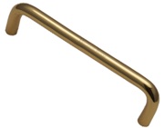 Heritage Brass Wire Design Cabinet Pull Handle (96mm, 128mm OR 160mm C/C), Polished Brass - C2155-PB