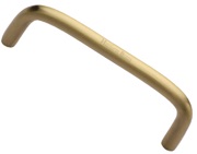 Heritage Brass Wire Design Cabinet Pull Handle (96mm, 128mm OR 160mm C/C), Satin Brass - C2155-SB