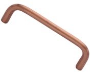 Heritage Brass Wire Design Cabinet Pull Handle (96mm, 128mm OR 160mm C/C), Satin Rose Gold - C2155-SRG