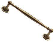 Heritage Brass Colonial Design Cabinet Pull Handle (Various Lengths), Antique Brass - C2533-AT