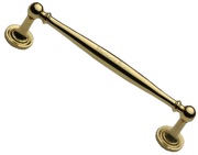 Heritage Brass Colonial Design Cabinet Pull Handle (Various Lengths), Polished Brass - C2533-PB