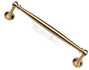 Heritage Brass Colonial Design Cabinet Pull Handle (Various Lengths), Satin Brass - C2533-SB
