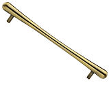 Heritage Brass T Bar Raindrop Cabinet Pull Handle (128mm, 192mm OR 256mm C/C), Antique Brass - C3570-AT