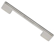 Heritage Brass Victorian Cabinet Pull Handle (Various Lengths), Polished Nickel - C3681-PNF