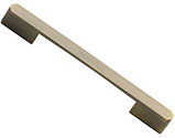 Heritage Brass Bridge Cabinet Pull Handle (96mm, 128mm/160mm OR 192mm/224mm C/C), Antique Brass - C3684-AT