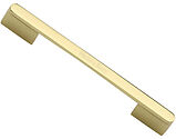 Heritage Brass Bridge Cabinet Pull Handle (96mm, 128mm/160mm OR 192mm/224mm C/C), Polished Brass - C3684-PB