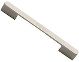 Heritage Brass Bridge Cabinet Pull Handle (96mm, 128mm/160mm OR 192mm/224mm C/C), Satin Nickel - C3684-SN