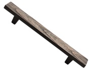 Heritage Brass Fossil Range Pine Cabinet Pull Handle (Various Lengths), Aged Copper - C3754-AC