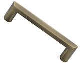 Heritage Brass Hex Profile Cabinet Pull Handle (102mm, 152mm, 203mm OR 254mm C/C), Antique Brass - C4473-AT