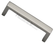 Heritage Brass Metro Design Cabinet Pull Handle (101mm, 128mm, 160mm OR 192 C/C), Polished Nickel - C4520-PNF