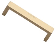 Heritage Brass Metro Design Cabinet Pull Handle (101mm, 128mm, 160mm OR 192 C/C), Satin Brass - C4520-SB