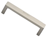 Heritage Brass Metro Design Cabinet Pull Handle (101mm, 128mm, 160mm OR 192 C/C), Satin Nickel - C4520-SN