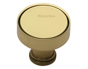 Heritage Brass Florence Design Cabinet Knob, Polished Brass - C4549-PB 