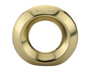 Heritage Brass Ring Cabinet Knob, Polished Brass - C4553-PB