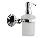 Heritage Brass Cambridge Soap Dispenser With High Quality Pump, Polished Chrome - CAM-SOAP-PC