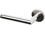 Consort Duo, Polished & Satin Stainless Steel Door Handles - CH999 (sold in pairs)