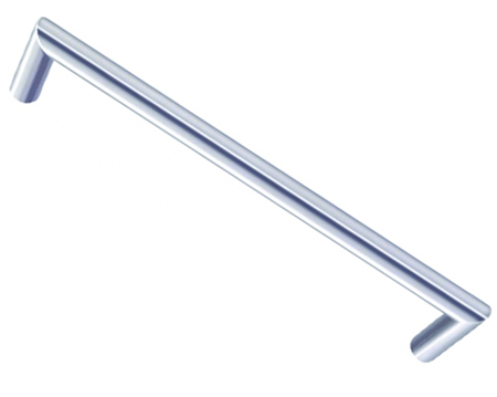 Consort Mitred Pull Handles, (300mm Or 600mm Long), Polished Or Satin Finish - CHEP4