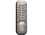Eurospec Mechanical Digital Door Entry Lock & Mortice Latch, Silver Finish - CL155SGVCB