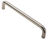 Eurospec 19mm Diameter D Pull Handles (Various Sizes), Polished OR Satin Stainless Steel - CSD