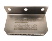Atlantic CleanTouch Door Foot Pull, Satin Nickel - CTADFPSN