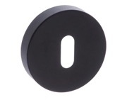 Atlantic Forme CleanTouch Standard Profile Escutcheon On Minimal Round Rose, Matt Black - FMRKMB (sold in pairs)
