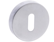 Atlantic Forme CleanTouch Standard Profile Escutcheon On Minimal Round Rose, Satin Chrome CTFMRKSC (sold in pairs)