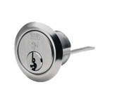 Eurospec 10 Pin Universal Rim Cylinder (32mm Diameter), Polished Brass, Polished Chrome OR Satin Chrome - CYH73525