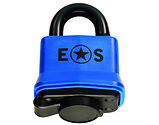 Eurospec Standard Shackle ABS Waterproof Padlock, Various Sizes 50mm (Keyed To Differ) - CYPL2040ABS/BP