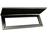 Prima Horizontal Internal Door Tidy With Draught Excluder (260mm x 88mm OR 310mm x 115mm), Dark Bronze - DB2012A