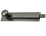 Prima Surface Mounted Locking Door Bolt (152mm x 36mm), Dark Bronze - DB2017A