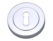 Darcel Standard Profile Round Escutcheon, Polished Chrome - DCESC-PC (sold in pairs)