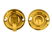 Carlisle Brass Delamain Small Thumbturn & Release (42mm Diameter), Polished Brass - DK13