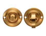 Carlisle Brass Delamain Small Thumbturn & Release (42mm Diameter), Satin Brass - DK13SB