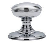 Carlisle Brass Delamain Plain Concealed Fix Mortice Door Knob, Polished Chrome - DK35CCP (sold in pairs)
