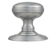 Carlisle Brass Delamain Ringed Concealed Fix Mortice Door Knob, Satin Chrome - DK39CSC (sold in pairs)