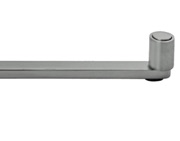 Carlisle Brass Fanlight Roller Arm Window Stays (150mm), Satin Chrome - DK8SC