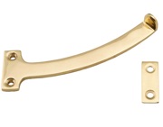 Carlisle Brass Quadrant Arm Window Stays (150mm), Polished Brass - DK7 (sold in pairs)