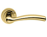Carlisle Brass Manital Easy, Polished Brass Door Handles - EA5 (sold in pairs)