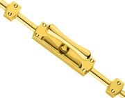 Carlisle Brass Espagnolette Bolt Tee Knob Set, Polished Brass - ES35