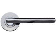 Zoo Hardware Virottia Polished Chrome Door Handles - FB070CP (sold in pairs)